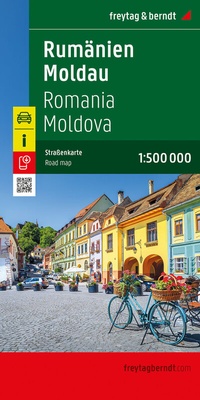 Abbildung von: Rumänien - Moldau, Straßenkarte 1:500.000, freytag & berndt - Freytag-Berndt und ARTARIA