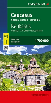 Abbildung von: Kaukasus, Straßenkarte 1:700.000, freytag & berndt - Freytag-Berndt und ARTARIA