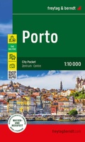 Abbildung von: Porto, Innenstadtplan 1:10.000, freytag & berndt - Freytag-Berndt und ARTARIA