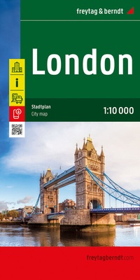 Abbildung von: London, Stadtplan 1:10.000, freytag & berndt - Freytag-Berndt und ARTARIA