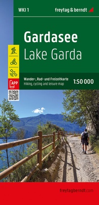 Abbildung von: Gardasee, Wander-, Rad- und Freizeitkarte 1:50.000, freytag & berndt - Freytag-Berndt und ARTARIA