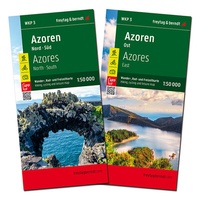 Abbildung von: Azoren, Wander-, Rad- und Freizeitkarte 1:50.000, freytag & berndt - Freytag-Berndt und ARTARIA