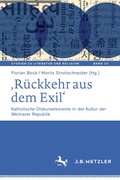 Cover: 'R&uuml;ckkehr aus dem Exil' - J.B. Metzler