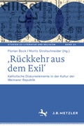 Cover: 'R&uuml;ckkehr aus dem Exil' - J.B. Metzler