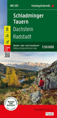 Abbildung von: Schladminger Tauern, Wander-, Rad- und Freizeitkarte 1:50.000, freytag & berndt, WK 201 - Freytag-Berndt und ARTARIA