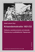 Bild: Krisendemokratie 1921/22 - Metropol-Verlag