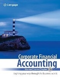 Cover: Corporate Financial Accounting, Loose-Leaf Version - CENGAGE Learning Custom Publishing