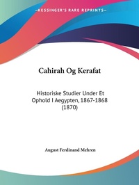Abbildung von: Cahirah Og Kerafat - Kessinger Publishing