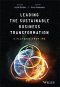 Cover: Leading the Sustainable Business Transformation - Wiley