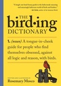 Cover: The Birding Dictionary - Workman Adult