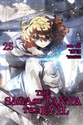 Cover: The Saga of Tanya the Evil, Vol. 25 (manga) - Yen Press