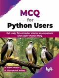 Cover: MCQ for Python Users - De Gruyter