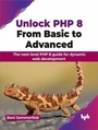 Cover: Unlock PHP 8: From Basic to Advanced - De Gruyter