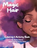 Cover: Magic Hair Coloring & Activity Book - Keshia Edwards