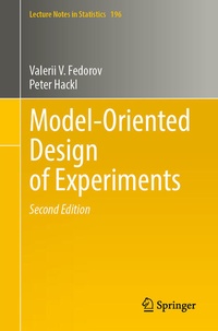 Enlarge image Cover: Model-Oriented Design of Experiments - Springer