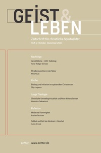 Abbildung von: Geist & Leben 4/2024 - Echter