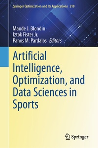 Abbildung von: Artificial Intelligence, Optimization, and Data Sciences in Sports - Springer