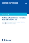 Cover: Online-Antisemitismus verstehen: Hassrede im Web 2.0 - Nomos