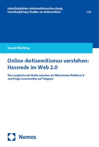 Abbildung von: Online-Antisemitismus verstehen: Hassrede im Web 2.0 - Nomos