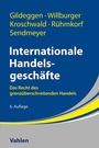 Cover: Internationale Handelsgeschäfte - Vahlen