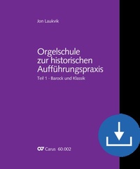 Abbildung von: Orgelschule zur historischen Aufführungspraxis (ohne Notenheft) - Carus-Verlag