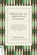 Cover: Bibliography and Modern Book Production - Wits University Press