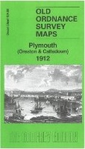 Cover: Plymouth (Oreston & Cattedown) 1912 - Alan Godfrey Maps