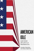 Cover: American Idle - Rutgers University Press