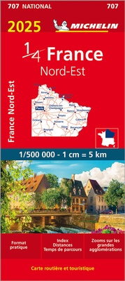 Abbildung von: Michelin Nordostfrankreich - Michelin Editions des Voyages