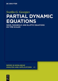 Abbildung von: Partial Dynamic Equations - De Gruyter
