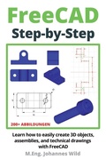 Cover: FreeCAD Step by Step - 3DTech
