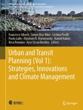 Cover: Urban and Transit Planning (Vol 1): Strategies, Innovations and Climate Management - Springer
