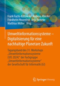 Abbildung von: Umweltinformationssysteme - Digitalisierung für eine nachhaltige Planetare Zukunft - Springer Vieweg