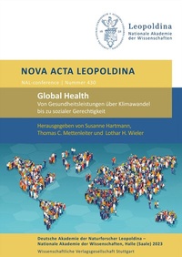 Abbildung von: Global Health: Von Gesundheitsleistungen über Klimawandel bis zu sozialer Gerechtigkeit - Wissenschaftliche Verlagsgesellschaft