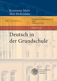 Abbildung von: Deutsch in der Grundschule - Universitätsverlag Winter