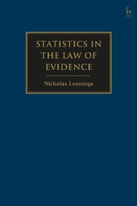 Abbildung von: Statistics in the Law of Evidence - Hart Publishing