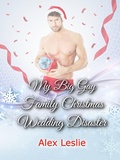 Cover: My Big Gay Family Christmas Wedding Disaster (The Nolan Family, #2) - Alex Leslie