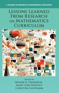 Cover: Lessons Learned From Research on Mathematics Curriculum - Information Age Publishing