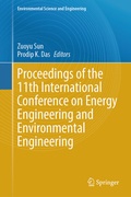 Cover: Proceedings of the 11th International Conference on Energy Engineering and Environmental Engineering - Springer
