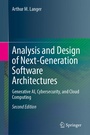 Cover: Analysis and Design of Next-Generation Software Architectures - Springer