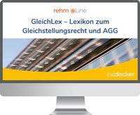 Abbildung von: GleichLex - Lexikon zum Gleichstellungsrecht und AGG online - R. v. Decker