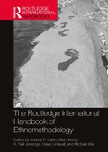 Cover: The Routledge International Handbook of Ethnomethodology - Routledge