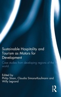Cover: Sustainable Hospitality and Tourism as Motors for Development - Elsevier