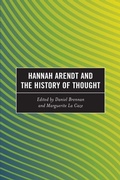 Cover: Hannah Arendt and the History of Thought - Lexington Books
