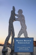 Cover: Reading Ricoeur through Law - Lexington Books