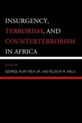 Cover: Insurgency, Terrorism, and Counterterrorism in Africa - Lexington Books