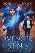 Cover: Avenger of Sins (SPECTR Series 3, #6) - Widdershins Press LLC