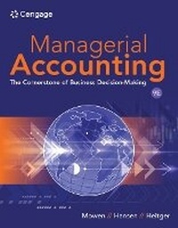 Abbildung von: Managerial Accounting - South-Western College Publishing
