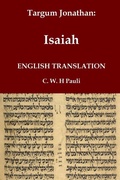 Cover: Targum Jonathan of the Prophet Isaiah in English Translation - Classical Reprints