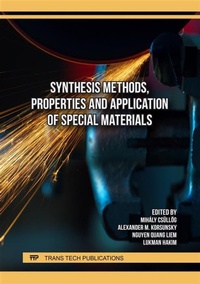 Abbildung von: Synthesis Methods, Properties and Application of Special Materials - Trans Tech Publications Ltd
